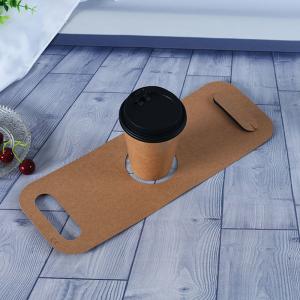 Take away 2 Cup 4 Cup paper pulp carrier Biodegradable disposable coffee paper