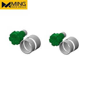 OD133mm MRING Overburden Symmetric Casing Drill Bit With Ring Bit For Soft Rock