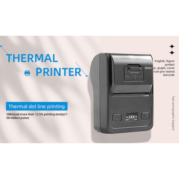 Android Blue Tooth Thermal Printer Mini Invoice Receipt Printer with Custom Design
