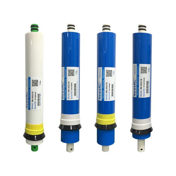 Purify Water RO Membrane Element , 75 Gpd Reverse Osmosis Membrane 97% Rejection