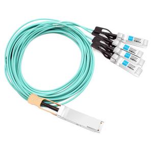 H3C QSFP28-4SFP28-AOC-30M Compatible 30m (98ft) 100G QSFP+ to Four 25G SFP28