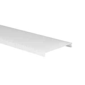 6063 T5 PC Frosted 75*95mm Up And Down Lighting LED Profile for Led linear