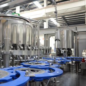 4in1 Washing Particulates Dosing Filling Capping Machine Juice Filling Line