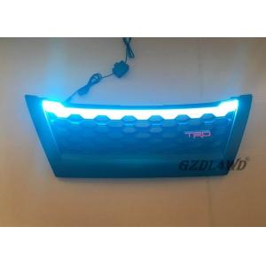 Matte Black TRD Front Grill With LED Lights For Toyota Fortuner 2018 / Fortuner