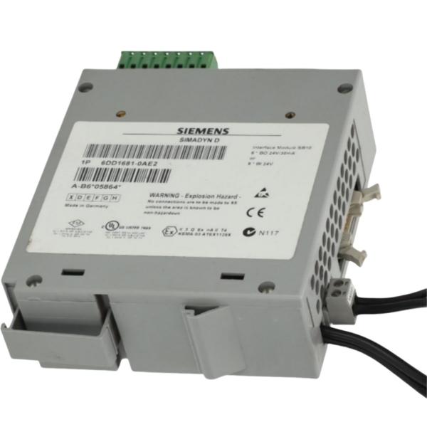 SIEMENS 6DD1681-0AE2 SIMATIC TDC, BINARY INPUT OR OUTPUT SB10 8 BI OR 8 BO, 24 V