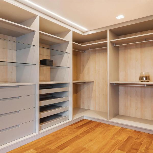 Customized Wood Style PANEL Wardrobes Set Furniture for Modern Bedroom from