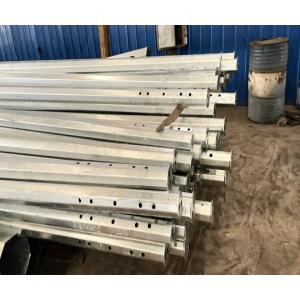 9m Galvanized Octagonal Utility Pole 440daN Load for Power Distribution