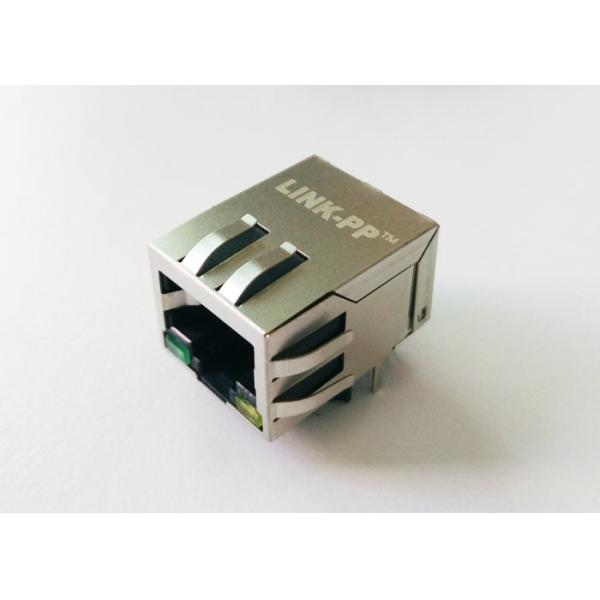 Quality ARJ11E-MCSC-A-B-FL2 Gigabit Ethernet Tab Down Rj45 Modular Jack with Shielded for sale