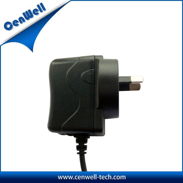 portable wall mount EU plug 5V1.5A rohs ac adapter