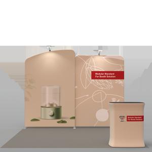 10x10 20x10 Advertising Booth Displays Outdoor Backdrop For Exhibition Booth