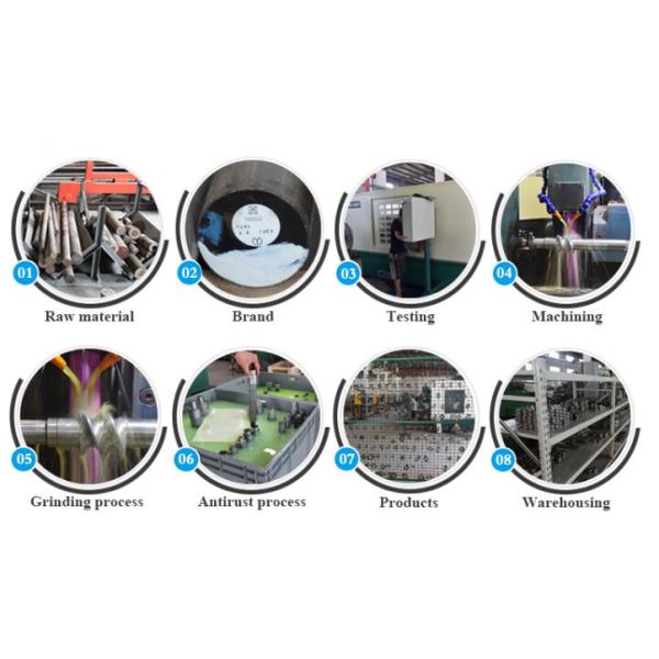 Anti Corrosion Twin Screw Extruder Parts For Extruder Screw Barrel Clasps