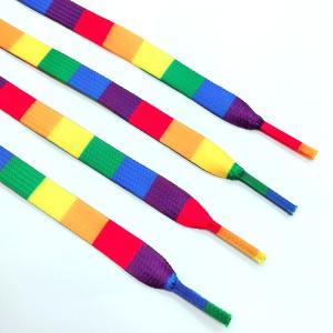 custom colourful shoelace  Brand Custom Printed Shoelace  Fashion Hoodies Shoe Customized Logo Style Flat shoelace Color Design