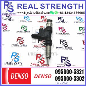 Diesel fuel injection common rail injector 095000-5321 for HINO TRUCK N04C