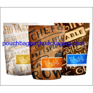 Color Printed stand up pouch, stand up bag with zip lock for mango