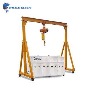 Multifunctional Industrial Ultrasonic Cleaner With Crane Single And Multi Slots