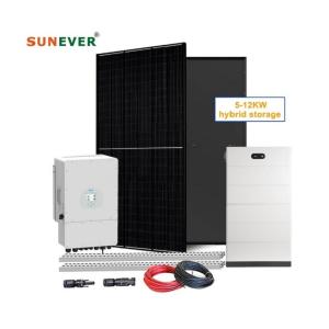 Home Solar Energy Storage System 10kw Hybrid Solar System 10000w Solar Power