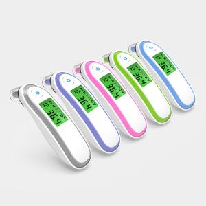 Portable Body Digital Fever Thermometer With Fever Alarm Accurate No Touch