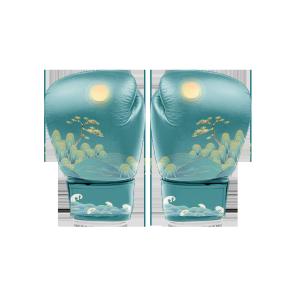 Wholesale ISO 18oz Exercise Boxing Gloves Printing Logo UFC Fighting Gloves from china suppliers