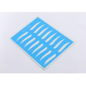 Blue Rubber Permanent Makeup Practice Skin Eyebrow Training Goods For Beginner