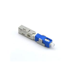 Green Fiber Optic Fast Connector 52mm Fiber Optic SC Connector For 2 X 3mm Drop