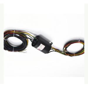 Low Torque Electrical Slip Ring Smooth Rotation IP65 RS485 Signal For Automation