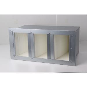 Aluminum Steel Frame Box V Type Filter , Stable HEPA Air Filters For AHU System