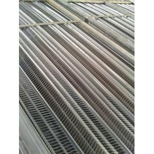 Width 0.6m Metal Rib Lath , Rib Height 8mm Galvanized Expanded Metal Lath