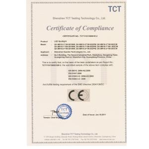 ShenZhen Guanke Scientific and Tech Co.,Ltd Certifications