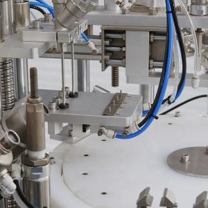 1000BPH CE Certified Gels Reagents Syringes 2 Head Filling Machine for CE