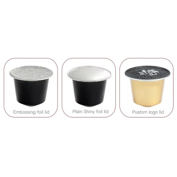 Aluminium Professional Coffee Capsules For Nespresso Compatible Coffee Capsule