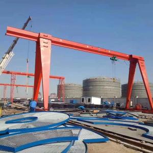 8m/Min Material Handling 10 Ton Mobile Gantry Crane