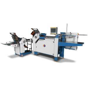 Efficiency High Speed A3 Sheet Leaflet Cross Folding Machine For Printing House
