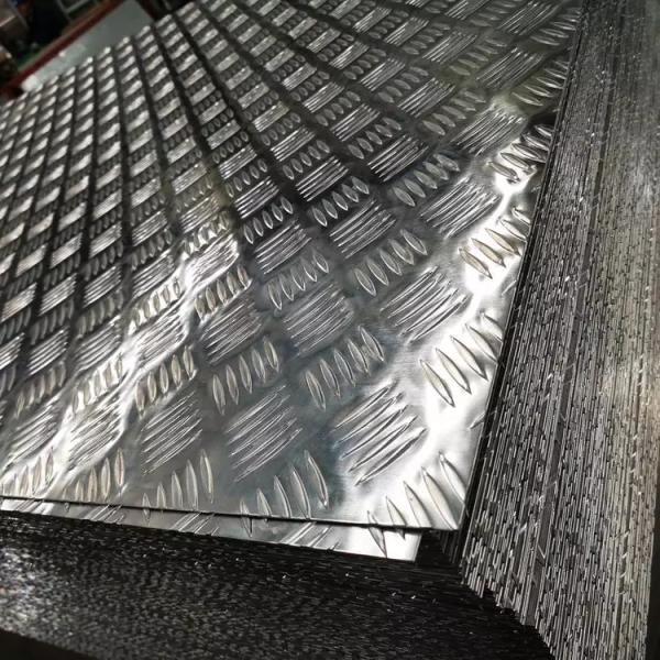 Embossed Finish Diamond Aluminum Sheet Plate 1100 3003 H12 H14 3004 5052 H32 H34