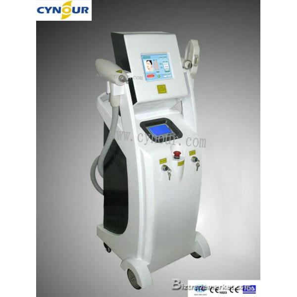 3 Handles E light+RF+Laser Beauty machine (CE)