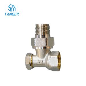 Wholesale Thermostatic Towel Radiator Lockshield Valve Rail Open Or Closed 10mm 15mm 8mm from china suppliers