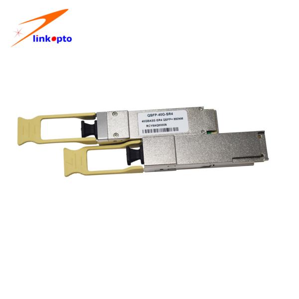 Quality Hot 40G QSFP28 MMF 850nm 100M VCSEL PIN DDM QSFP MPO Connector Optical Module for sale