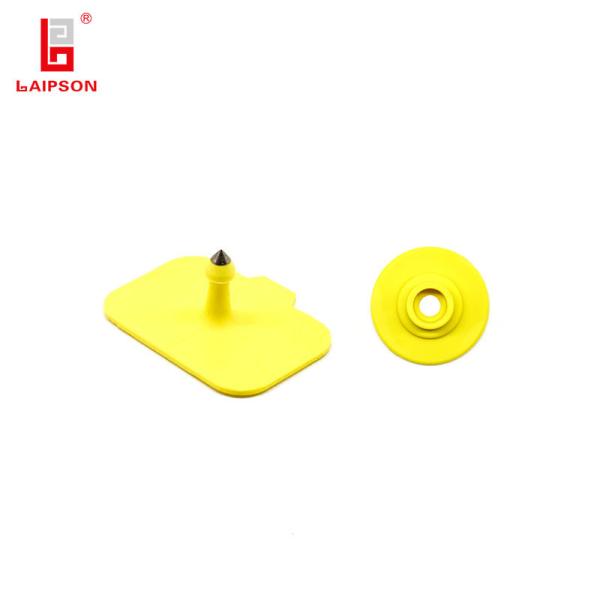 BASF 52*38mm New TPU Two Pieces Square Identification Male Ear Tag With Metal