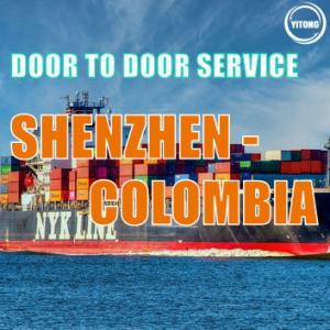 China Shenzhen To Colombia Door To Door International Shipping Service	NVOCC certified on sale