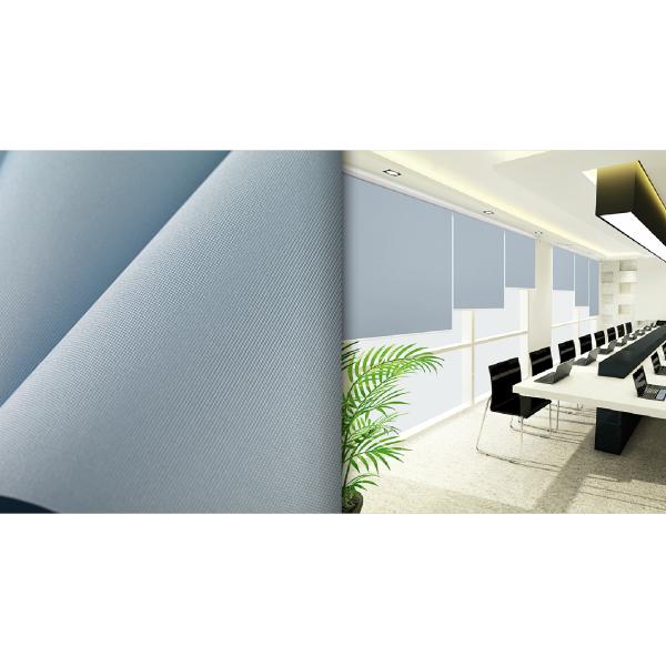 Silver Coating Fire Retardant Window Blinds Fabric 320g/M2