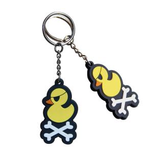 Portable Romotion Key Chain Commemorative Custom Rubber Keychain