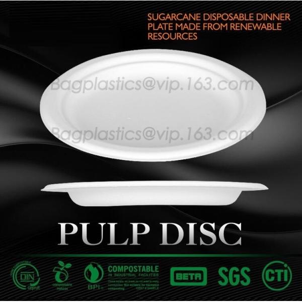 dinner plate for resturants,hotels, Biodegradable Original Wheat Straw Fiber
