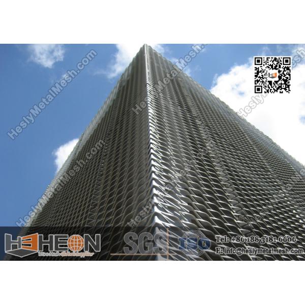 Aluminium Expanded Metal For Building Facade