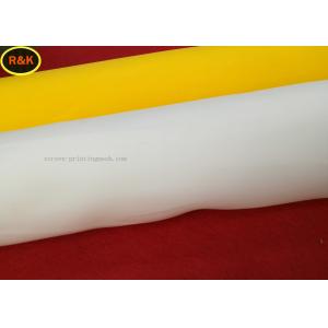 High Tension Monofilament Polyester Screens , Silk Screen Printing Mesh