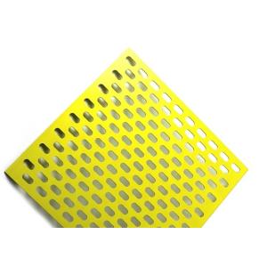 Customized 0.3mm Aluminum Perforated Panel Round Hole Square Hole Slotted Hole