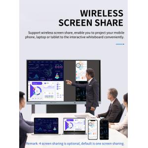 IR LED Interactive Whiteboard Ultra Slim Aluminium Frame Interactive Touch Panel