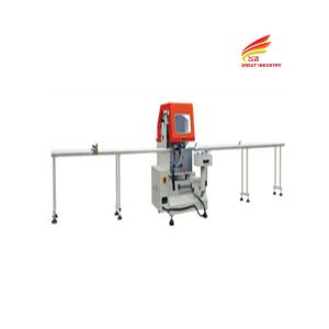 Wholesale Aluminium cutting center manual cutting machines pvc 3mm single head cutting saw aluminum window machine from china suppliers