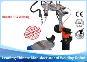 Wholesale Aluminum Arc Welding Robot Cell , Mig Welding Equipment Workstation from china suppliers