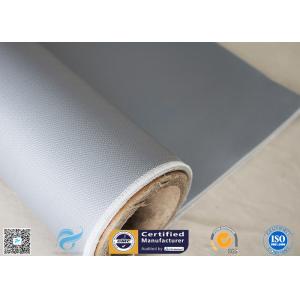 590g Satin Weave Silicone Two Sides Coated Fiberglass Fabric High Temperature