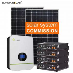 China On Grid Solar Power System OEM 20kw 30kw Solar Panel System on sale