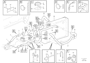 VOE11039193 Water Temperature Sensor 11039193 Excavator Vo-lvo EC200